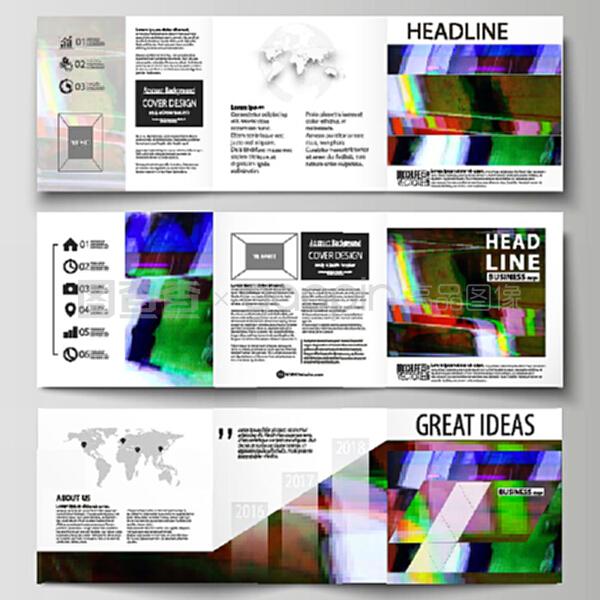 三疊方設(shè)計(jì)手冊 數(shù)字故障美學(xué)的商業(yè)模板解決方案